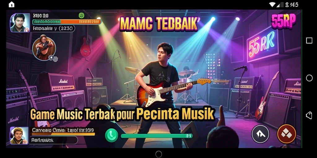 Tampilan gameplay 55RP yang penuh warna dan interaktif.