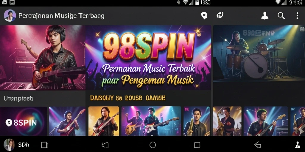 Gameplay seru dengan lagu-lagu favorit dan tantangan musik.