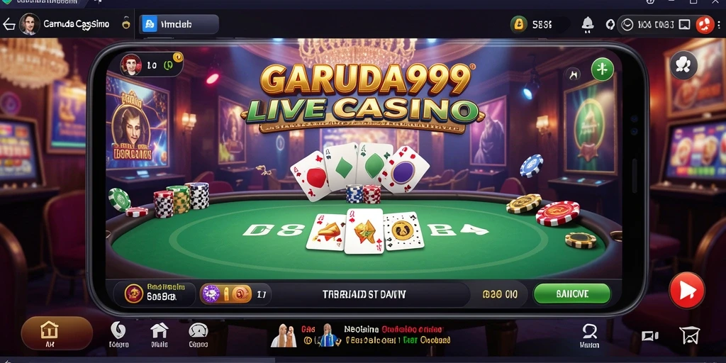 Gameplay seru dan interaktif di GARUDA999 Live Casino.